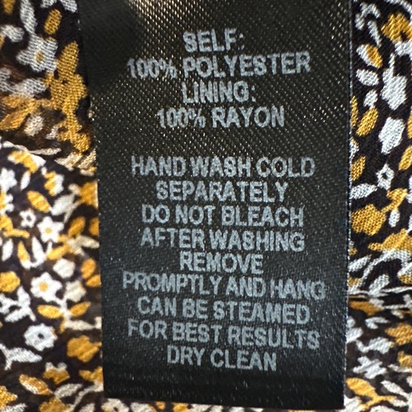 🆕 Lulus Babe Date Black Floral Print Tiered Short Sleeve Babydoll Dress - Picture 9 of 9